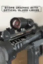 Thumbnail: Close-up of optical sight with real glass lens and detailed scope mount.