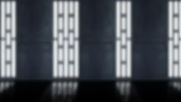 Sleek, metallic prison cells