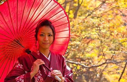 Girl in Kimono