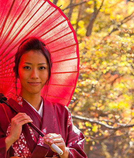 Girl in Kimono