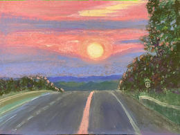Sunset On Route 17 Catskills