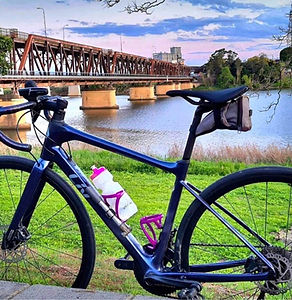 Bike at the Grafton Bridge