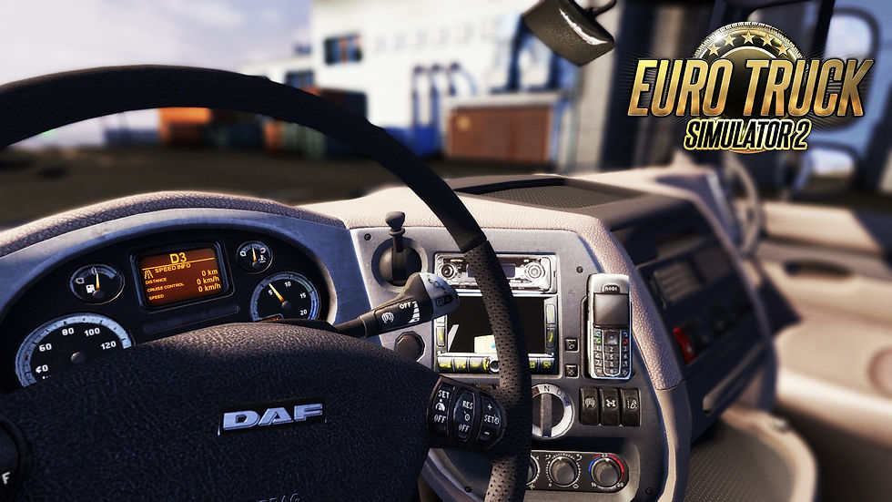 ETS2Logo+ Cockpit
