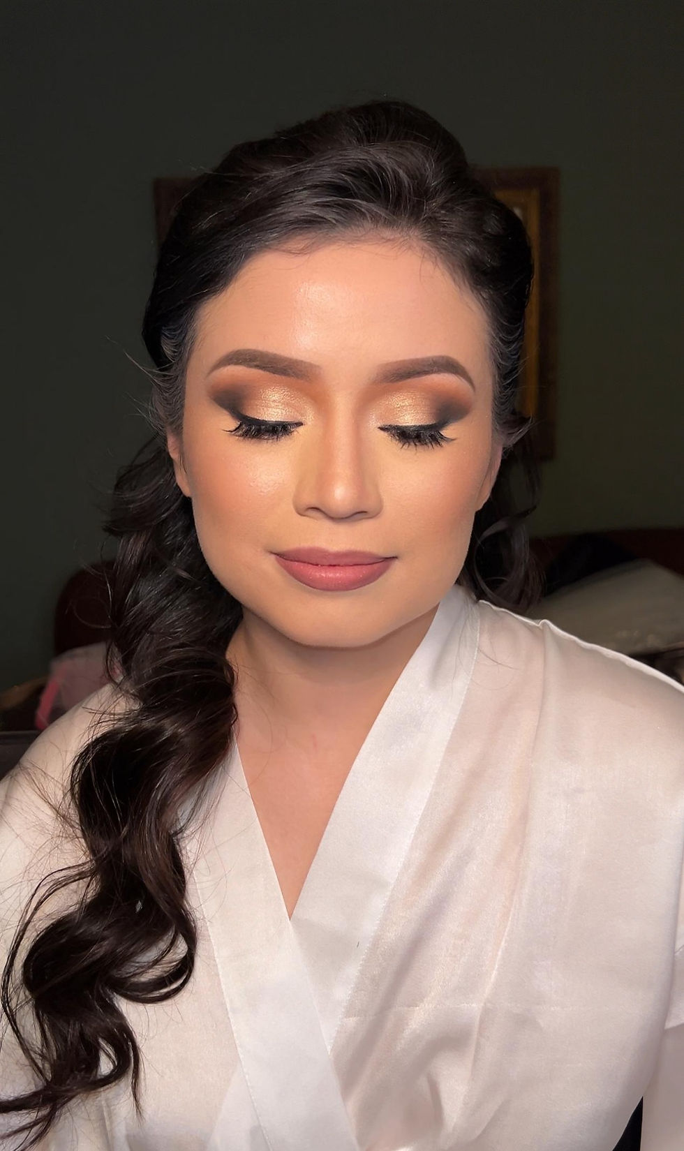 Hair + makeup by me
