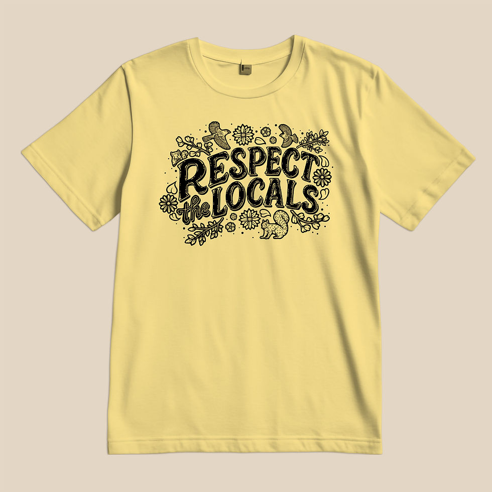 Thumbnail: Respect the Locals Tshirt