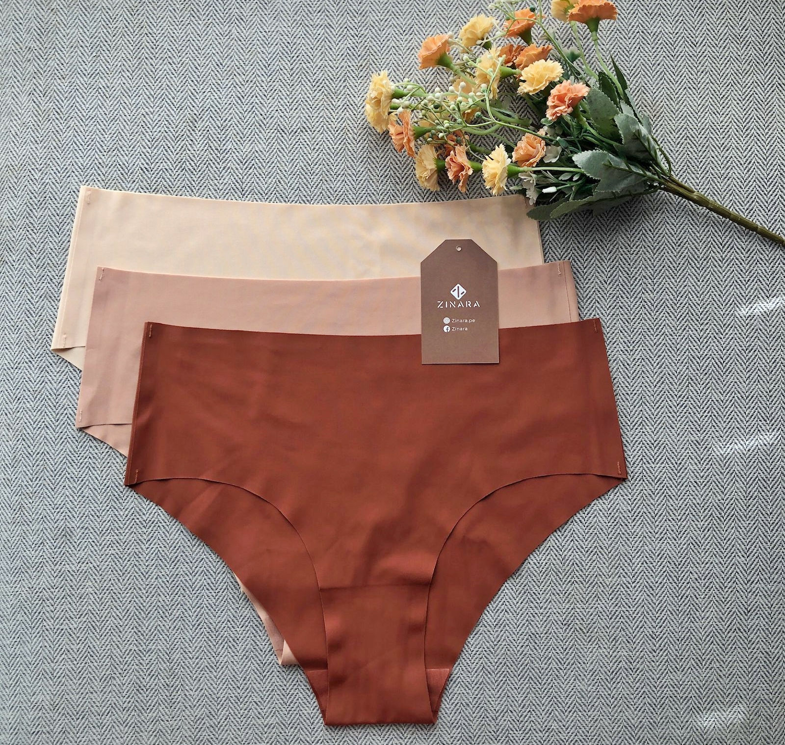 Pack x3 - Nudes Undies