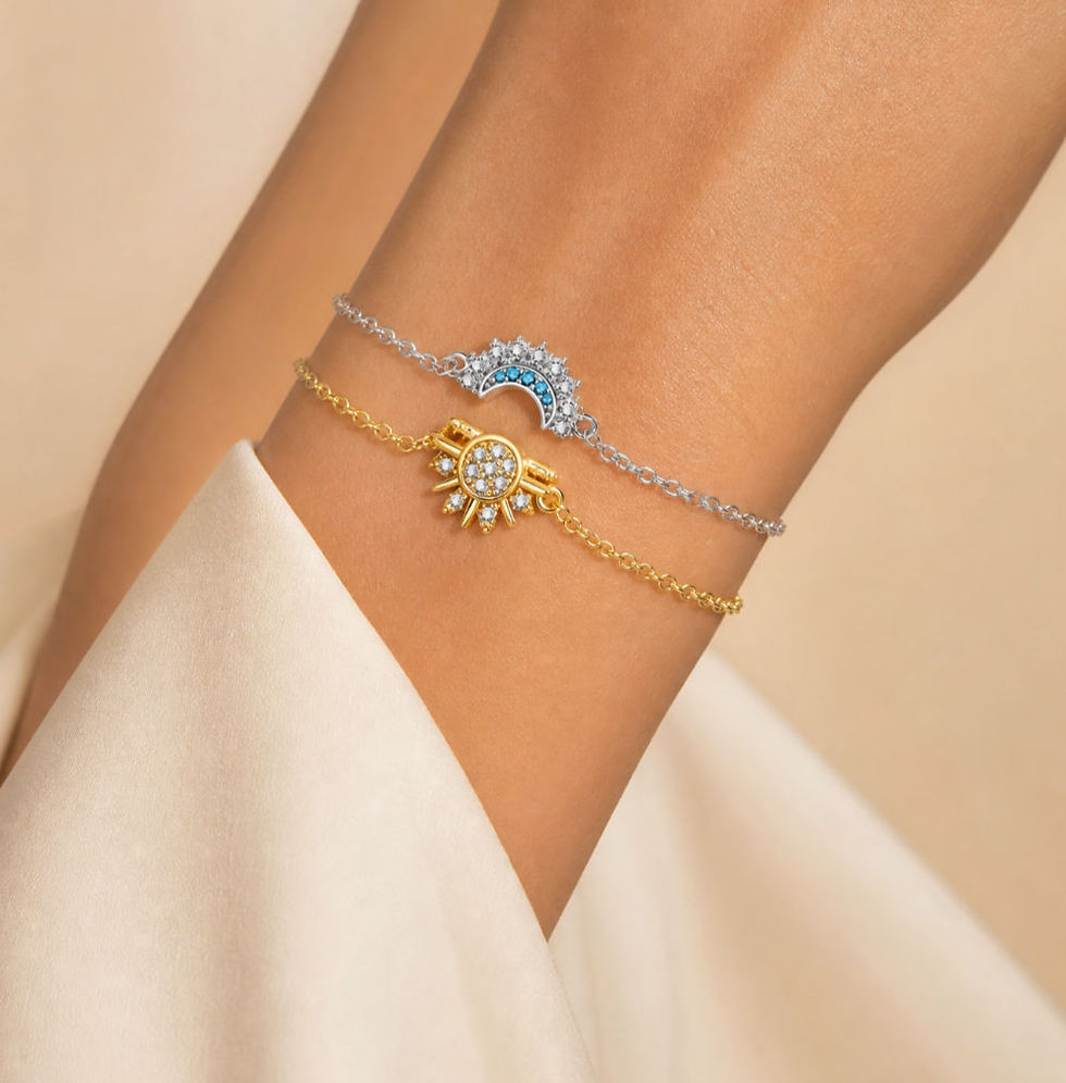 Thumbnail: Celestial Duo Bracelet Set