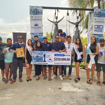 “Rancho Relaxo”, campeón del Torneo de Pesca Bahía de Banderas con un marlín de 132.6 kilos