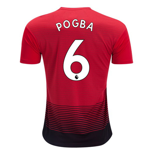 Men's Manchester United Paul Pogba adidas Home Third Jersey 18