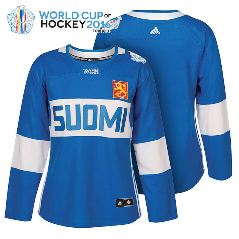 Men's Finland Adidas Jersey from World Cup of Hockey