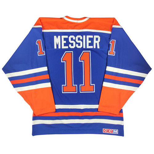 Men's Messier Edmonton Oilers Heroes of Hockey CCM Blue