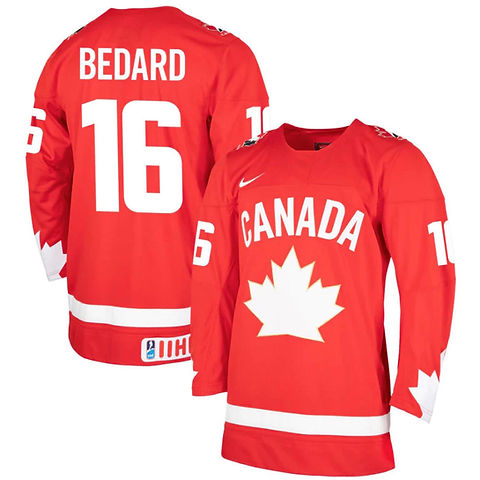 Connor Bedard Signed Team Canada Black Nike Jersey – CollectibleXchange