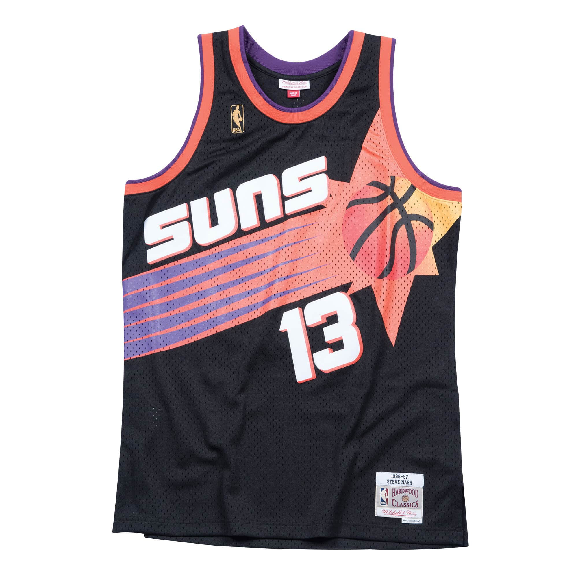 steve nash throwback suns jersey
