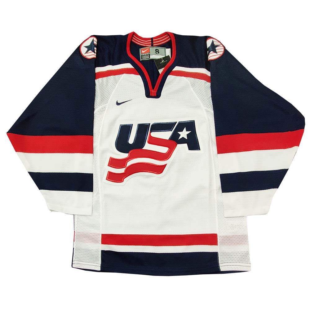 Men's Team USA Nike Olympic Away Hockey Jersey