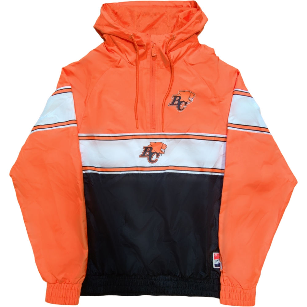 Men's BC Lions 2-tone New Era light-weight Breathable Hoodie