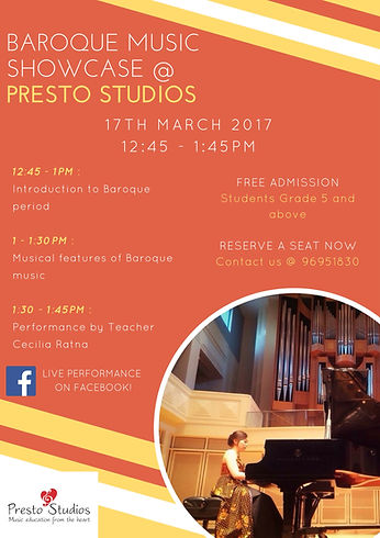 Baroque Music Showcase