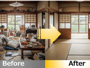 【佐倉市】和室の「溜め込んでしまった不用品」を即日解決!