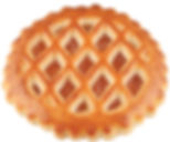 abrikozenkoek apricot round
