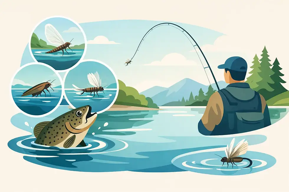 How to Match Trout Hatches and Catch More Trout