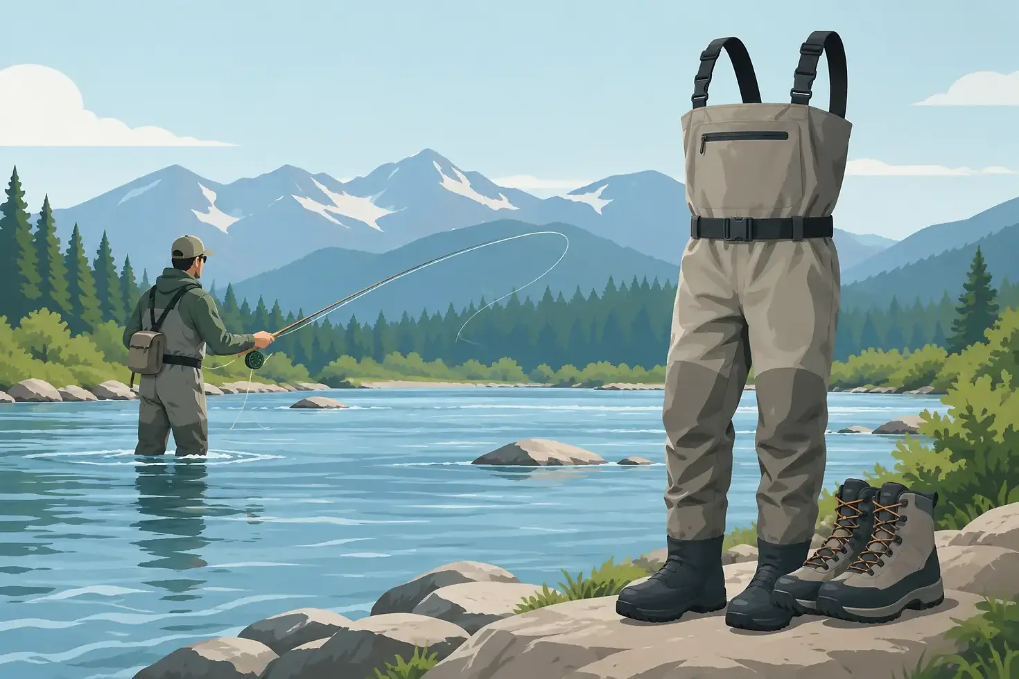 Best Fishing Waders for Serious Trout Anglers