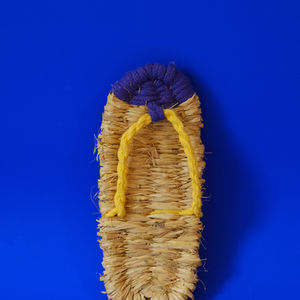 Rice straw slippers