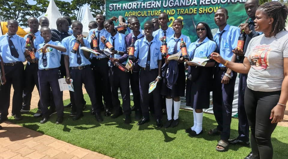 OCJC Agriculture Students Attend an Agriculture Trade Show in Gulu