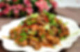 Xinjiang stir fried lamb with cumin 新疆孜然羊肉