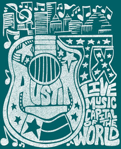 Austin "Guitar Collage"