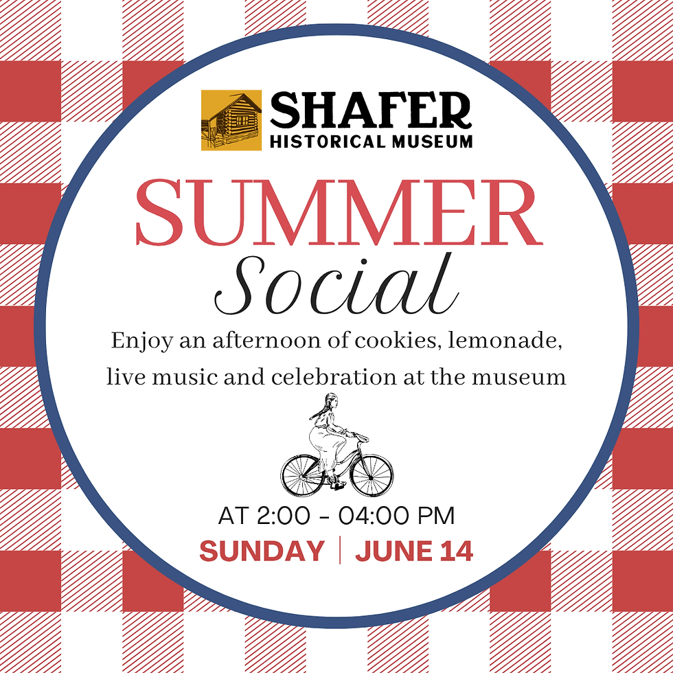 Shafer Museum Summer Social
