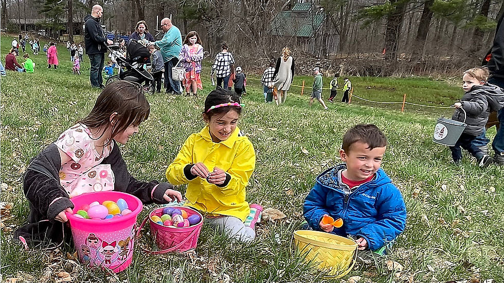 Waters Farm's annual Easter Egg Hunt run by Ryan Fattman