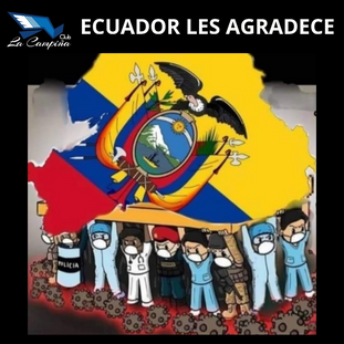 ECUADOR LES AGRADECE A NUESTROS HÉROES
