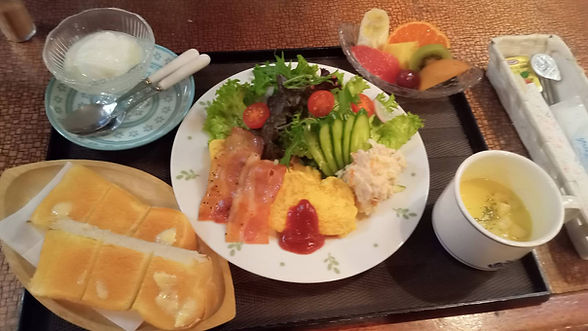 厚狭ステーションホテルの洋風朝食