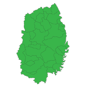 地図 岩手県