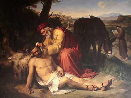 El bon samarità (1838), de Pelegrí Clavé i Roquer