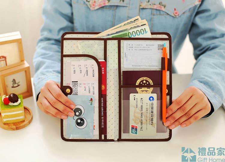 Thumbnail: 韓風新款多功能護照包