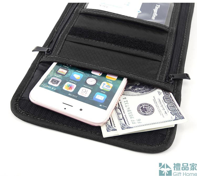 縮圖：掛頸旅行證件包