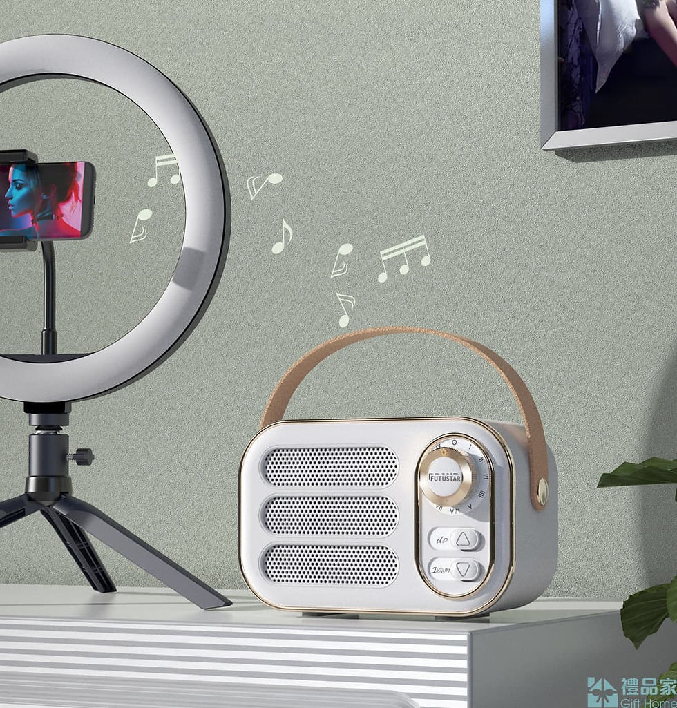 縮圖：新款復古藍牙音箱