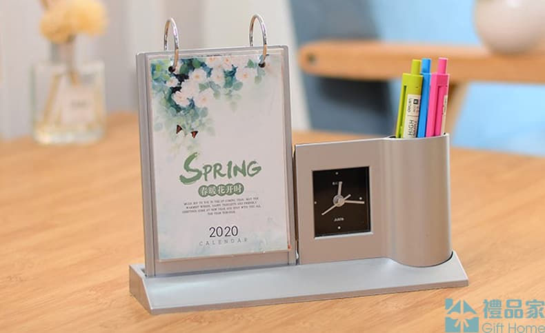 縮圖：時鐘筆筒月曆座