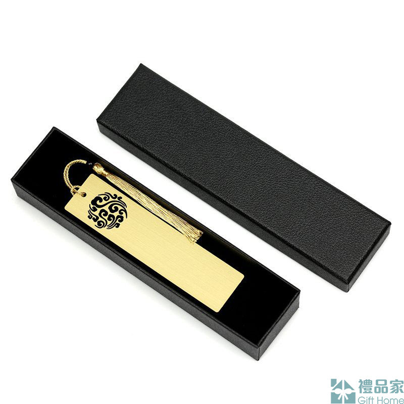 縮圖：金屬黃銅書籤訂製