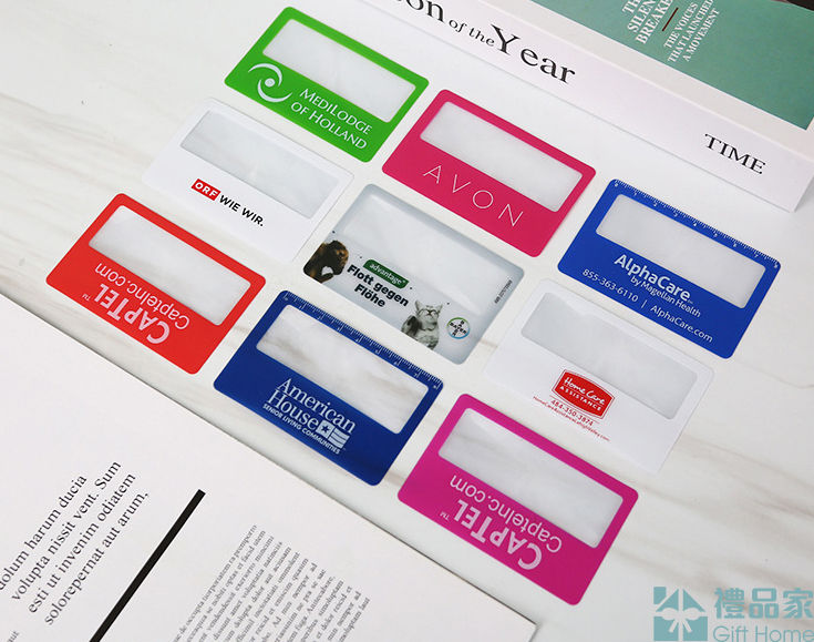 縮圖：PVC 放大鏡書籤訂製