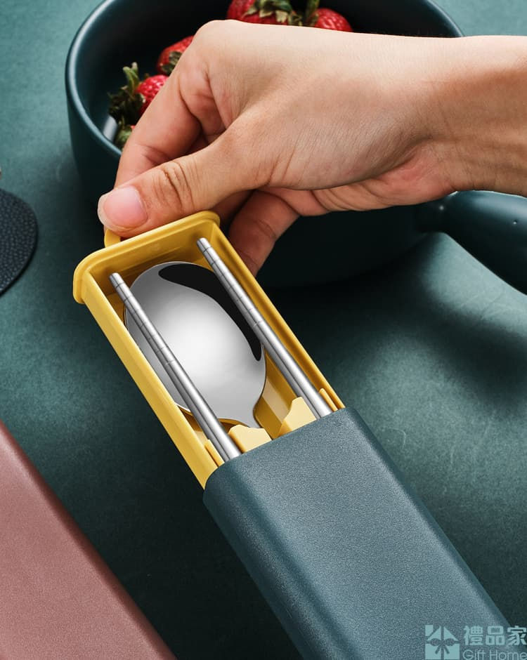 縮圖：創意不銹鋼餐具套裝