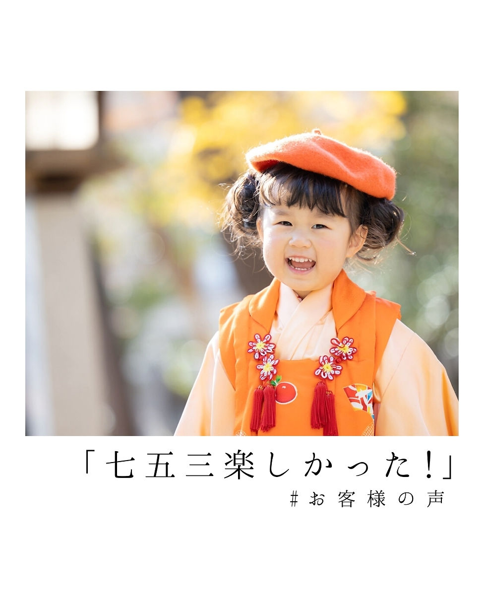 3歳七五三 着物 レンタル