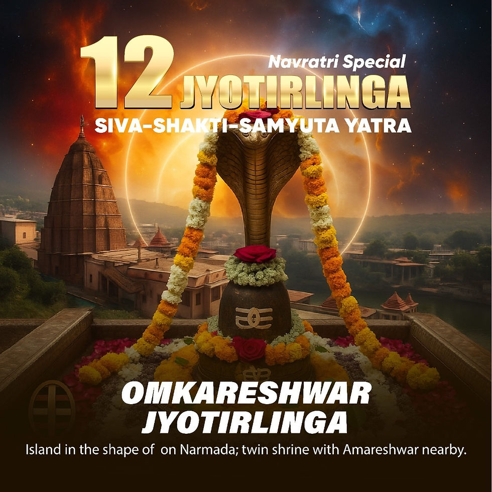 12 Jyotirlinga Tour | Omkareshwar Jyotirlinga