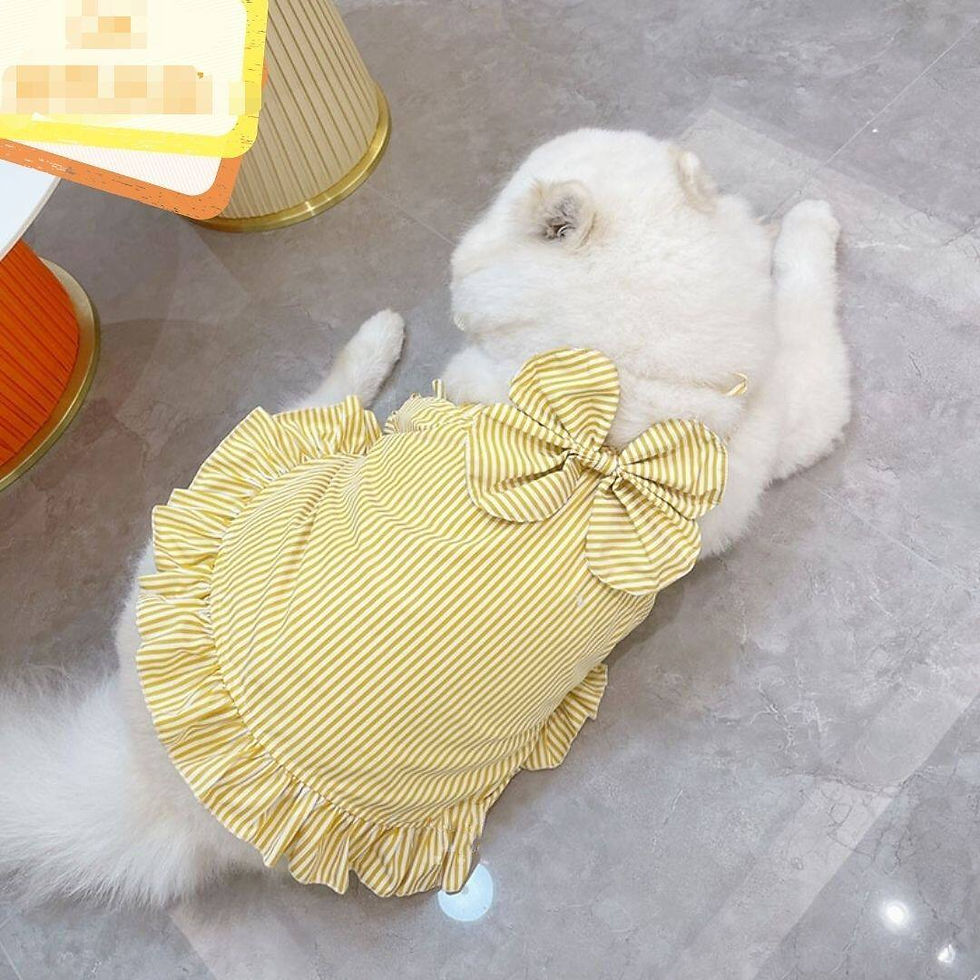 Thumbnail: Dog Dress for Large Breeds Summer Lightweight Princess Style
