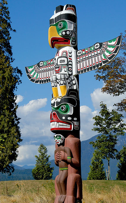 Totem Pole in Vancouver, Canada.jpg