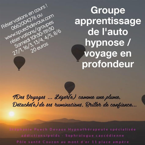 Et encore un nouveau groupe à venir. Je me réjouis de partager ces outils et méthode avec vous