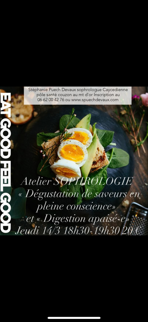 Sophrologie et alimentation