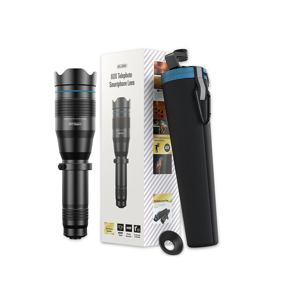 Thumbnail: SEGEMS Powerful New Universal Metal 60x Telescope Lens with extendable Tripod, T