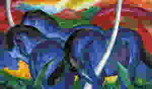 Franz Marc, “Large Blue Horses”, 1911, Walker Art Center, Minneapolis.