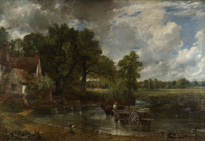 The English painter John Constable (1776–1837), is largely responsible for reviving landscape painting in the 19th century. Discover “The Hay Wain”, 1821, The National Gallery, London.